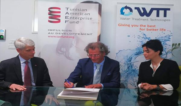 Le Tunisian American Enterprise Fund investit dans la société WTT
